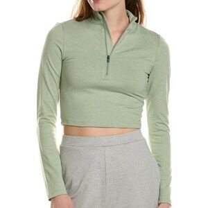 IVL collective crop half zip pullover